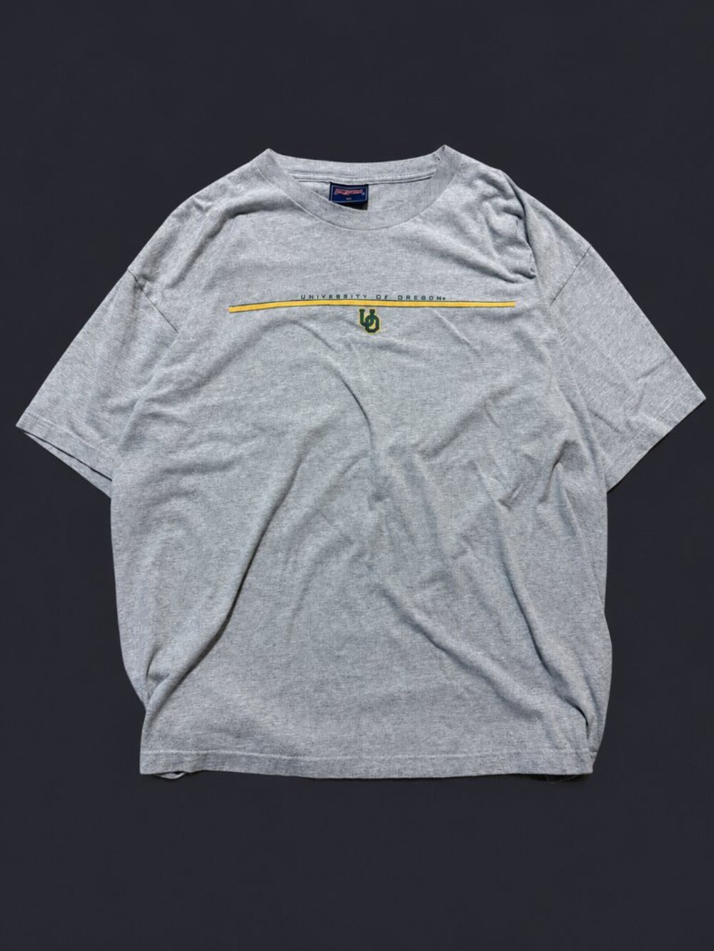 JanSport University of Oregon Mens XL Gray Graphic T Shirt